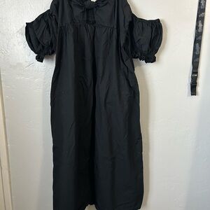 Black Off-Shoulder Dress